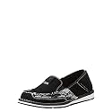Ariat Women's Cruiser Slip-on Shoe, Black Suede, 10 B US