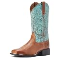 Ariat Women's Round Up Wide Square Toe Western Boot