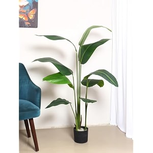 arick decor artificial traveller39s banana plant for home decoroffice 53ft-banana
