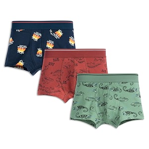 ariel boys cotton boxers pack of 3