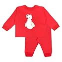 ARIEL Cotton Fleece Clothing Sets for Boys &amp; girls - Unisex Winter Clothing sets Full Sleeve T-shirt &amp; Pant