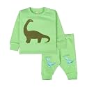 ARIEL Cotton Fleece Clothing Sets for Boys &amp; girls - Unisex Winter Clothing sets Full Sleeve T-shirt &amp; Pant