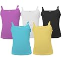 ARIEL Girls Cotton Full Slip Pack of