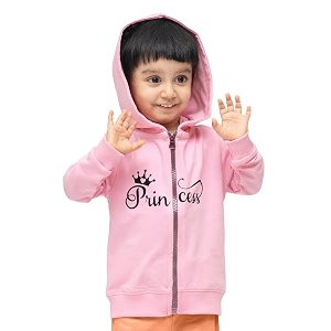 ariel kids cotton fleece full sleeve hoodie sweatshirt for boys and girls
