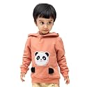 ARIEL Kids Cotton Fleece Full Sleeve Hoodie Sweatshirt for Boys and Girls