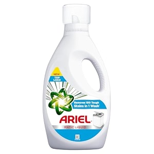 ariel matic liquid detergent top load refill pouch 2 litre pack of 2