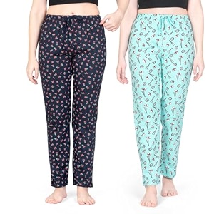 ARIEL Womens Cotton Printed Pyjama pack of