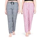 ARIEL Women39s Cotton Printed Pyjama pack of