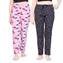 ARIEL Women39s Cotton Printed Pyjama pack of