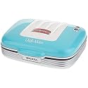 Ariete 1973 Waffle Maker, Electric Plate For Waffles, 700 W, Non-Stick Plates, (Blue)