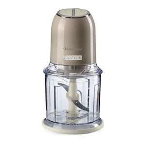 ariete 438 vintage chopper ice crusher 2 speeds 4 stainless steel blades 600 ml 400 watts light blue