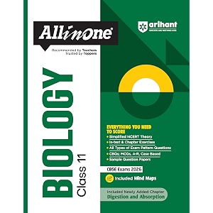 old edition arihant all in one biology class 11 for cbse exams 2025-26