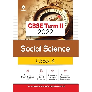 arihant cbse social science term 2 class 10 for 2022 exam cover theory and mcqs
