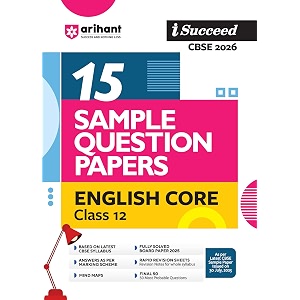 Arihant i Succeed CBSE 15 Sample Question