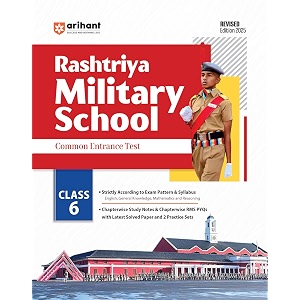 arihant study guide for rashtriya military school common entrance test class 6  strictly according to exam pattern and syllabus