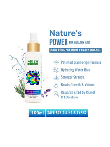 ARISH BIO-NATURAL Hair Plus Premium Water Based