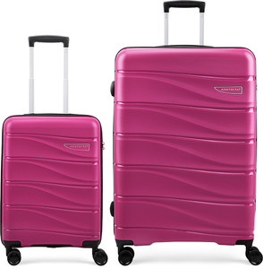 aristocrat olympus set of 2 small 55cm  large 77cm - trolley bag cabin  check-in set 8 wheels - 30 inch
