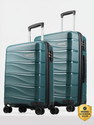 ARISTOCRAT Olympus Set of 2 (Small 55cm | Medium 66cm) - Trolley Bag Cabin & Check-in Set 8 Wheels - 26 Inch