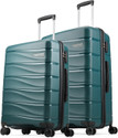 ARISTOCRAT Hard Body Set of 2 Luggage 8 Wheels - Olympus Set of 2 (Medium 66cm | Large 77cm) - Trolley Bag - Green