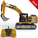 Arizuul 1:64 RC Excavator – Alloy Construction Truck Remote Control Toy for Kids