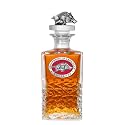 Arkansas (Razorbacks) Heritage Decanter with 3D Stopper | 25 OZ Liquor Pourer | Expertly Crafted Pewter Glass