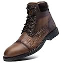 Arkbird Mens Chelsea Boots, Stylish and Comfort Leather Chukka Ankle Boots with Zipper