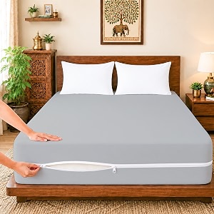 ARLinen Waterproof Mattress Protector Cover Single Size
