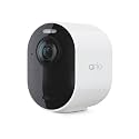 Arlo Ultra Security Outdoor Camera 4K HDR (2nd Gen, 2020 Release) + SmartHub, Battery Power, Emergency Response, AI Event Captions, 1-Month Trial of Secure Plan, 180° Field of View, 2 Cam, Black
