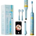 Arly Cam-Brush 2 - Wireless Intraoral Camera &amp; Sonic Electric Toothbrush for Kids - Light Blue