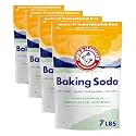 ARM & HAMMER Baking Soda, 100% Pure Sodium Bicarbonate Powder, 7 Lbs (Pack of 4)
