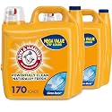 Arm &amp; Hammer Liquid Laundry Detergent, Clean Burst, 170 Loads, 255 Fl Oz (2 pack)