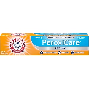 arm amp hammer peroxicare tartar control toothpaste baking soda amp peroxide