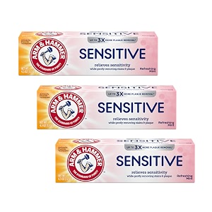 arm amp hammer sensitive toothpaste orajel