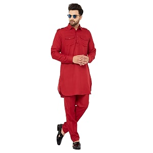 ARMAAN ETHNIC Casual Pathani Suit With Pant