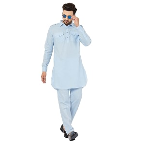 ARMAAN ETHNIC Casual Pathani Suit With Pant