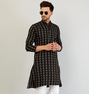 armaan ethnic men self design straight kurta