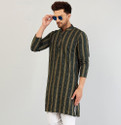 ARMAAN ETHNIC Men Self Design Straight Kurta