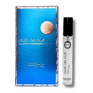 armaf club de nuit iconic eau de parfum edp - 7ml trial pack  long-lasting bold amp masculine fragrance for men  perfume for men  strong confident scent