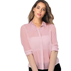 Armenian Women Poly Georgette Dobby Textured Fabric