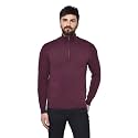Armisto Men's Plain Half-Zip Winter Sweater - Sports/Casual/Office Wear - Ideal for Travel