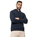 Armisto Men's Plain Half-Zip Winter Sweater - Sports/Casual/Office Wear - Ideal for Travel