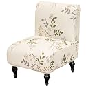 Armless Accent Chair Cover Slipcover for Living Room,Color 08