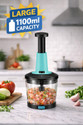 Armony Multi-Purpose Manual Food Chopper with Stainless
