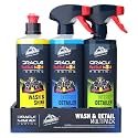 Armor All Podium Series 3-Piece Car Wash &amp; Detail Kit - Oracle Red Bull Racing, Hybrid Ceramic Wash, Interior &amp; Exterior Detailer, Gift for Car Lovers