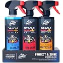 Armor All Podium Series 3-Piece Protect &amp; Shine Kit - Oracle Red Bull Racing, Hybrid Ceramic Exterior Detailer, Tire &amp; Interior Shine, Gift for Car Lovers