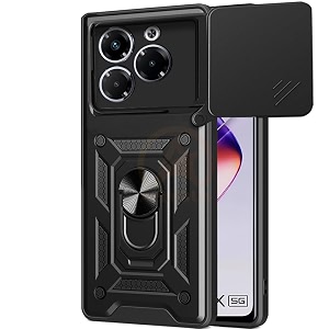 Armor Bumper Back Cover Case for Infinix
