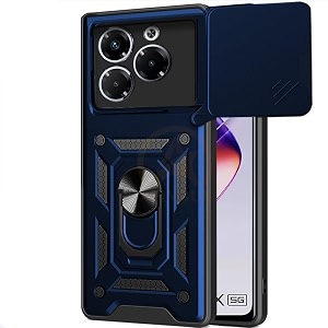Armor Bumper Back Cover Case for Infinix