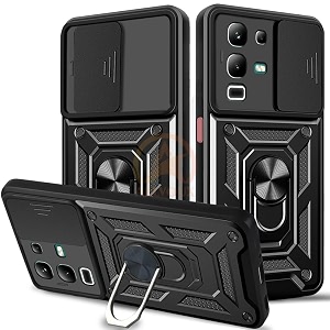 Armor Bumper Back Cover Case for Infinix