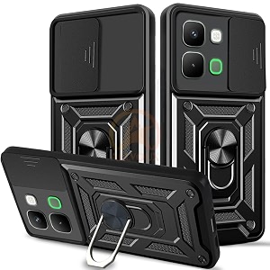 Armor Bumper Back Cover Case for Infinix