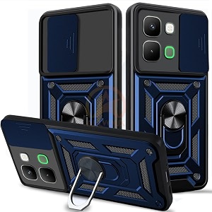 Armor Bumper Back Cover Case for Infinix